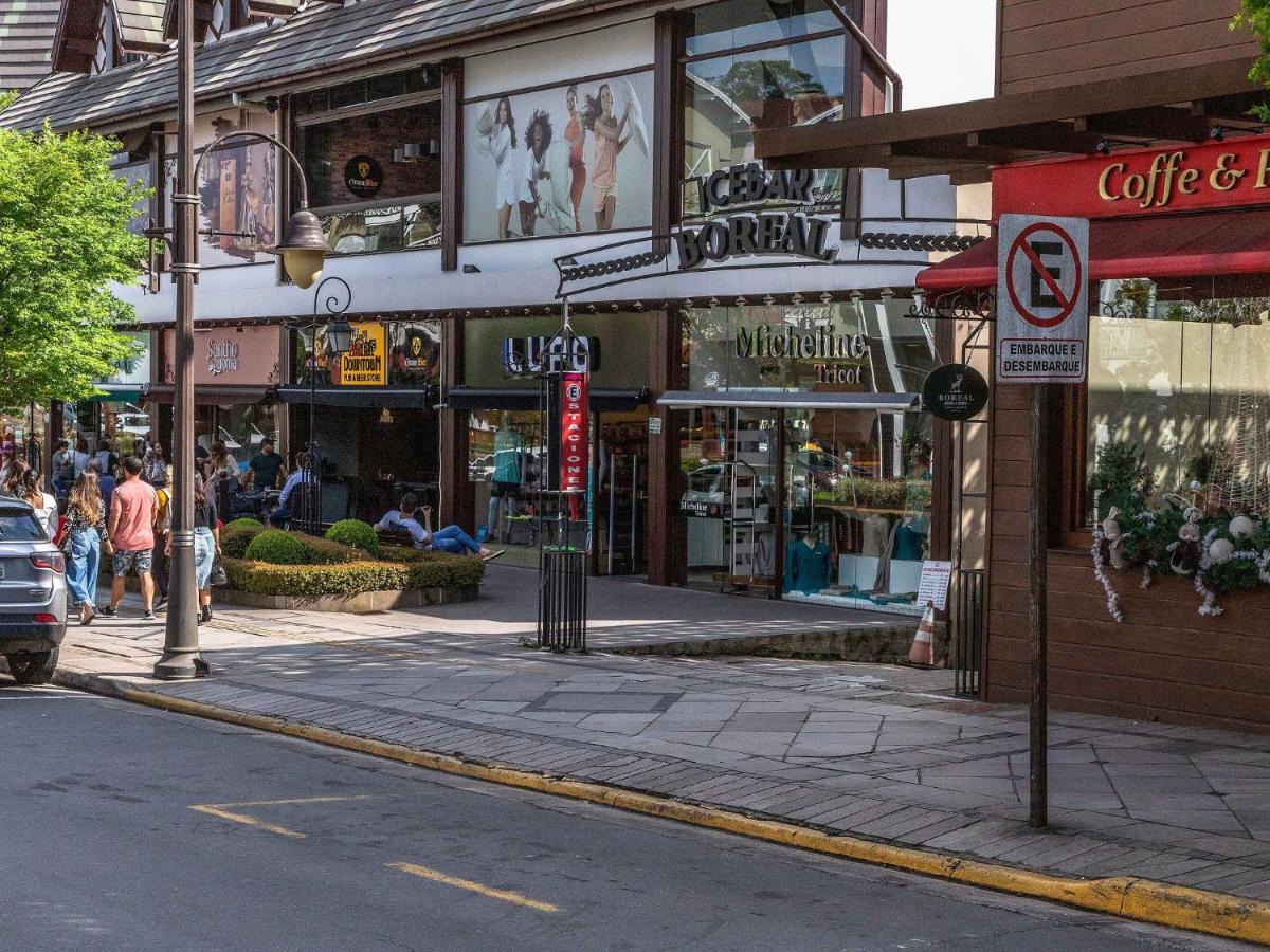 Апартаменты Locar-In Gramado- 100M Rua Coberta Экстерьер фото